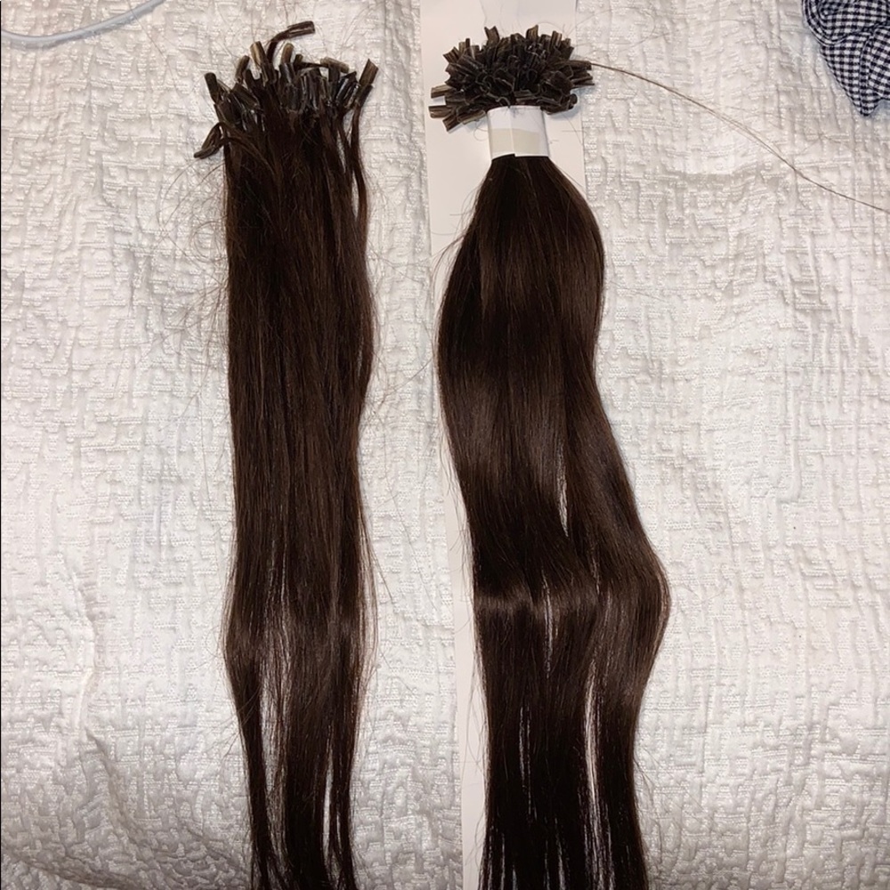 U tip HUMAN HAIR extensions